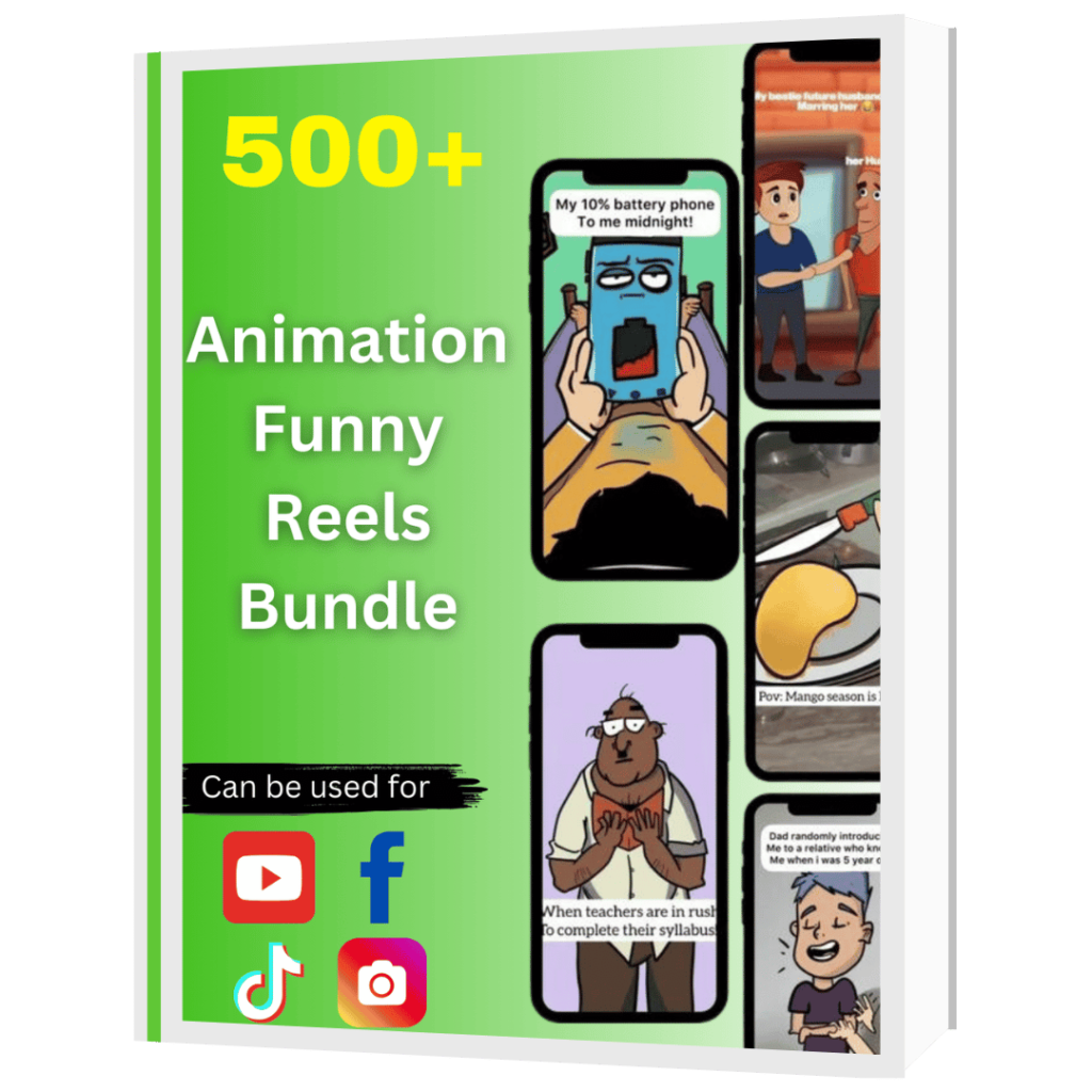 Animation Funny Reels Bundle Pack