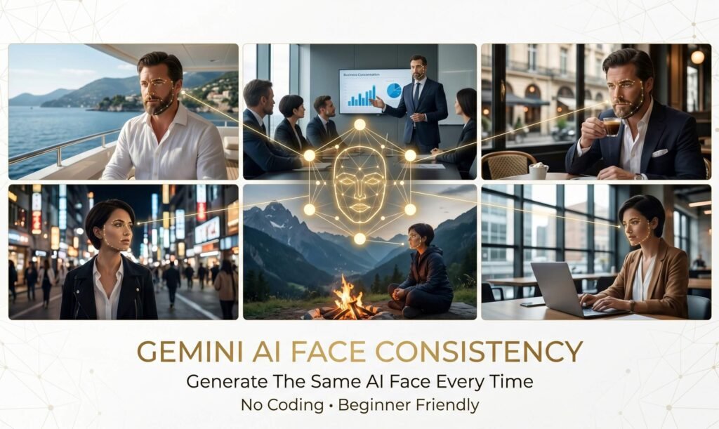 Generate The SAME AI Face Again & Again Using Gemini AI